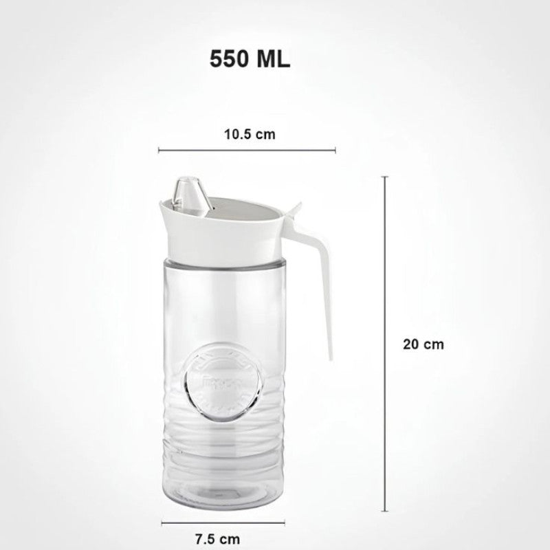 Rustic Design 550ML Glass Oil Bottle