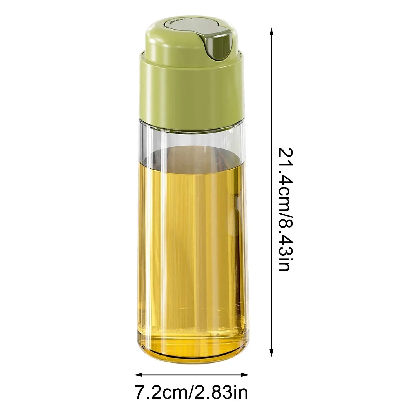 Automatic Opening Glass Oil Bottle 1 Litre