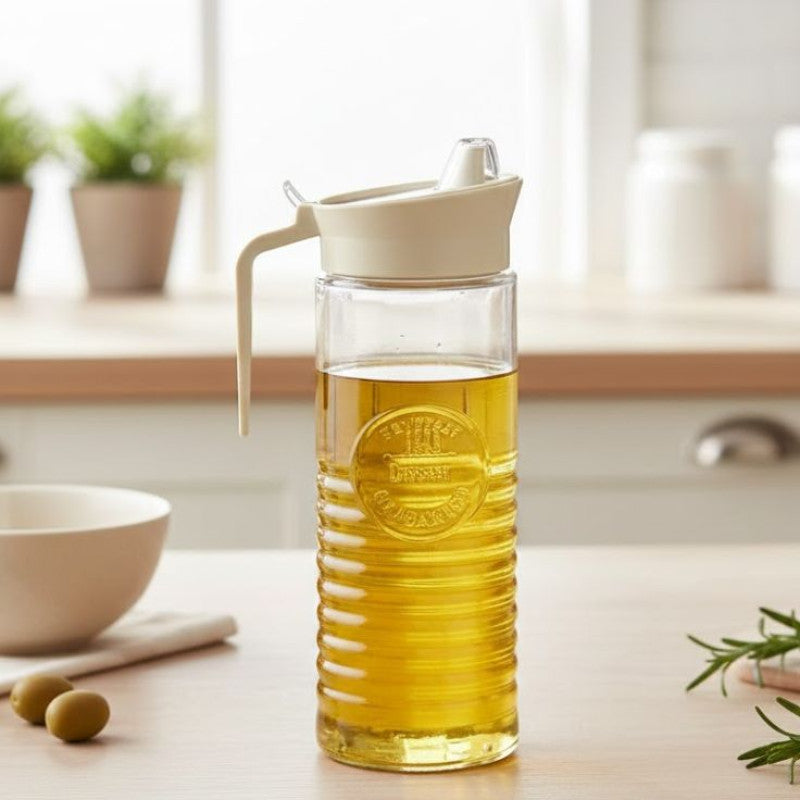 Rustic Design 670ML Glass Oil Bottle