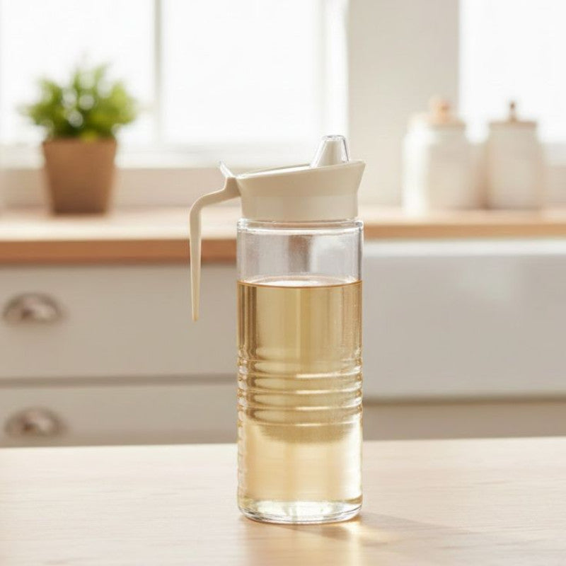 Rustic Design 550ML Glass Oil Bottle