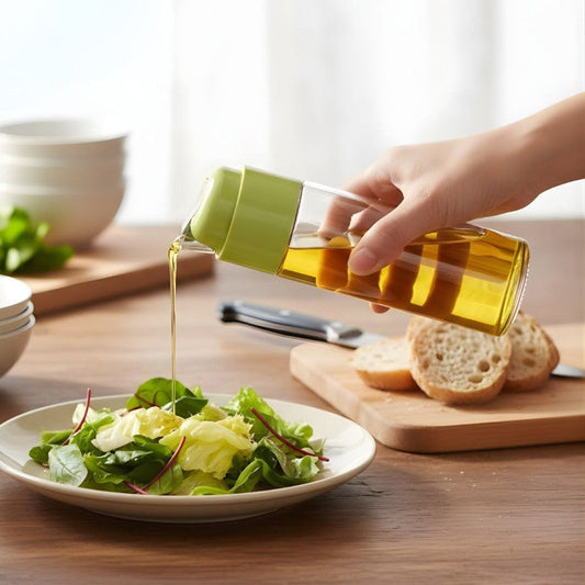 Automatic Opening Glass Oil Bottle 1 Litre